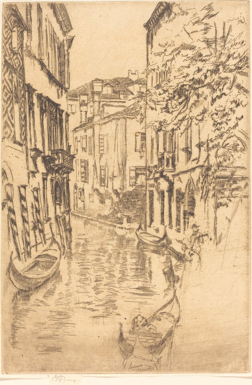 Tyst kanal av James Abbott McNeill Whistler
