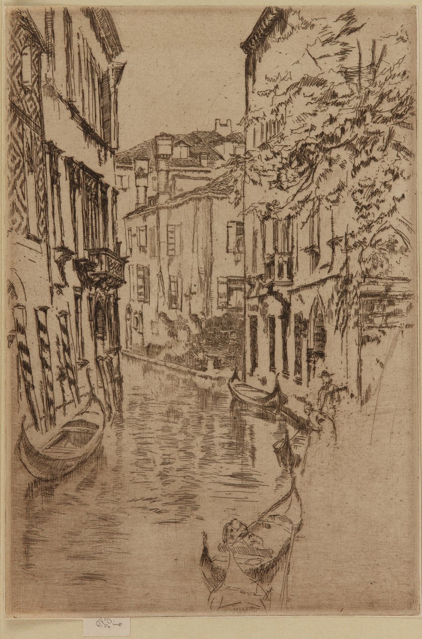 Tyst kanal av James Abbott McNeill Whistler