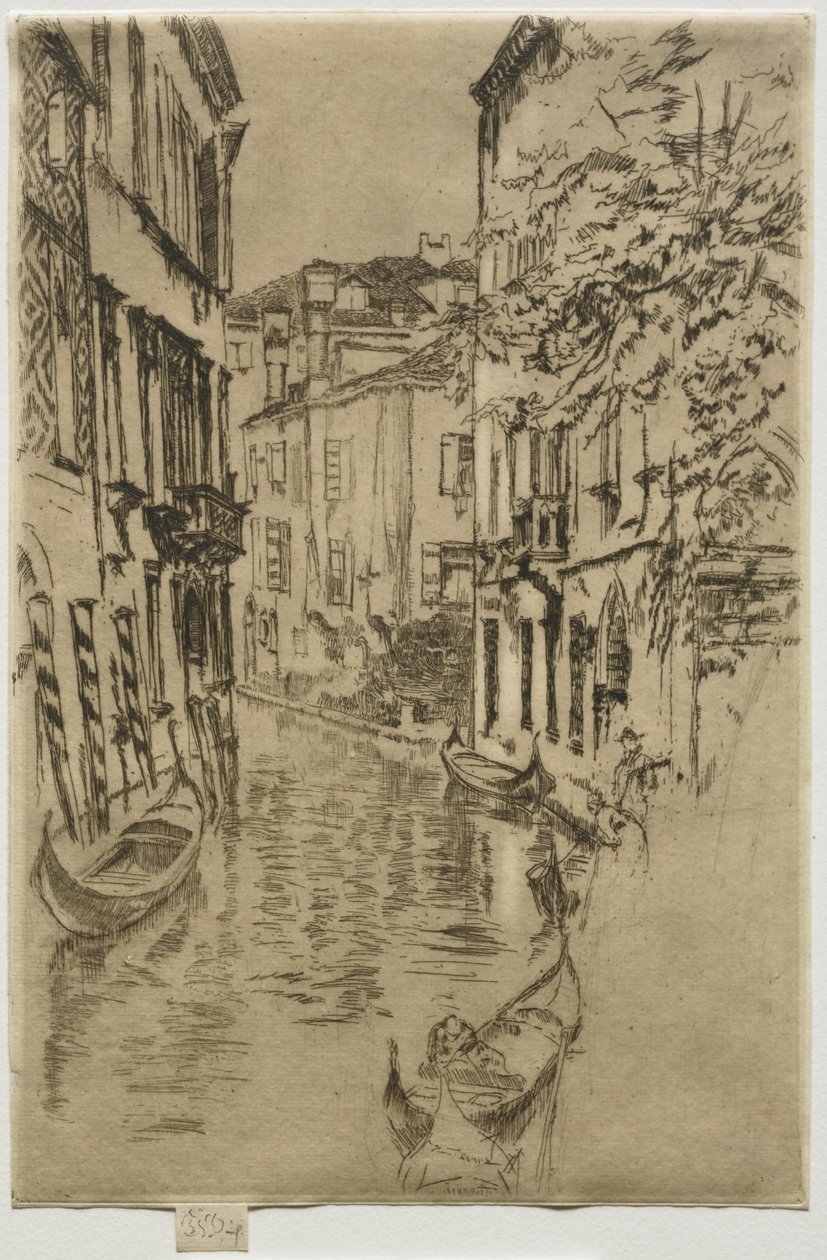 Den lugna kanalen av James McNeill Whistler