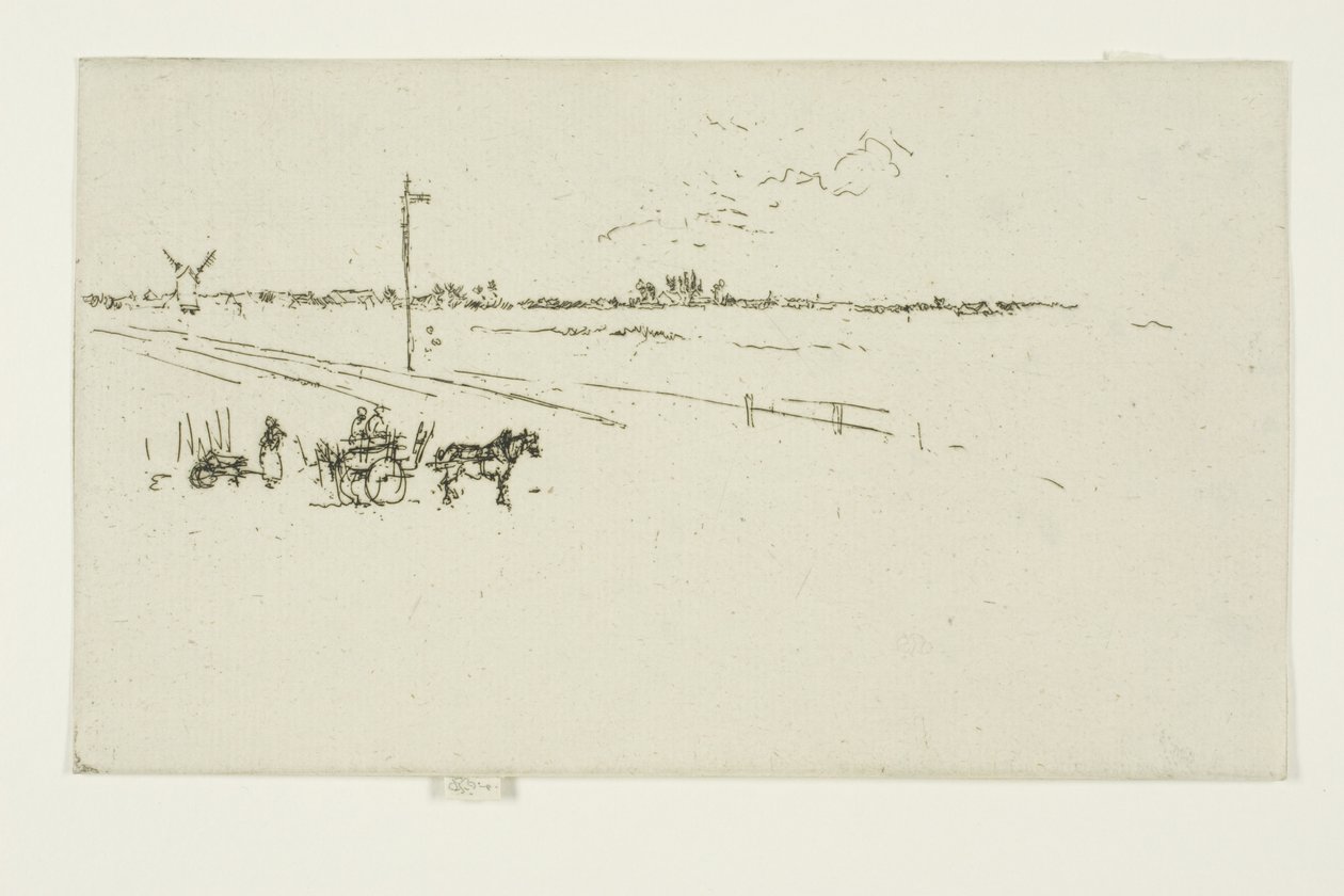 Järnvägsstation, Voves av James Abbott McNeill Whistler