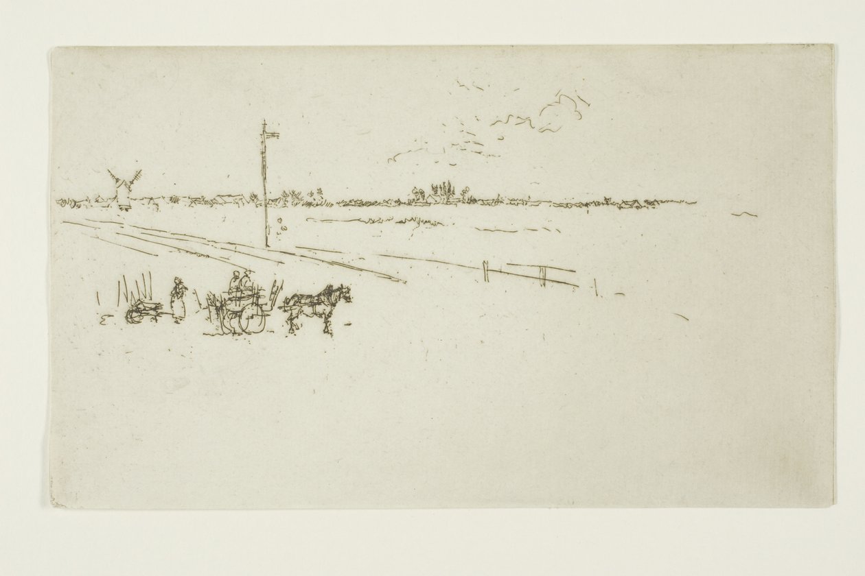 Järnvägsstation, Voves av James McNeill Whistler