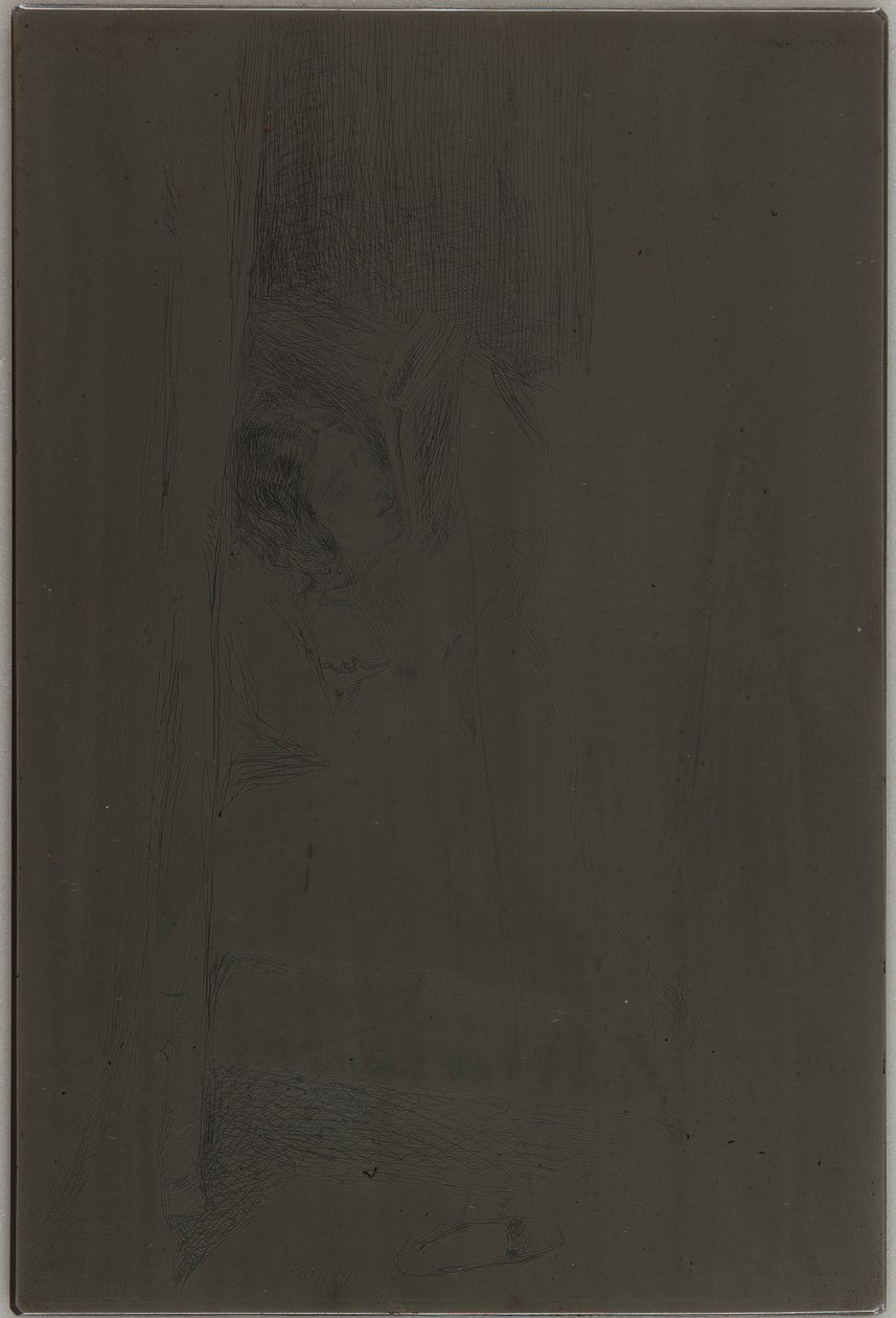 Läser i sängen av James Abbott McNeill Whistler