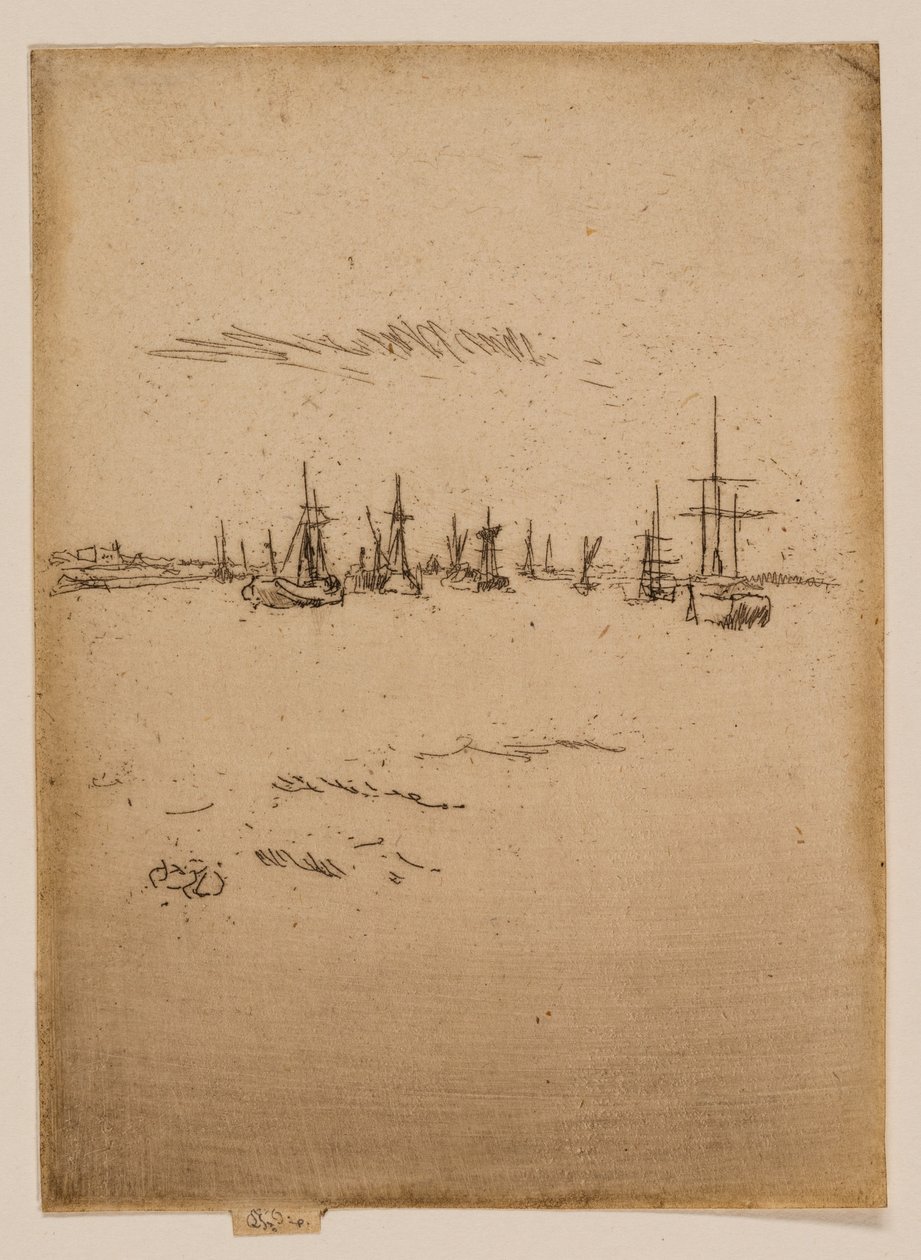 Återvänd till Tilbury av James McNeill Whistler