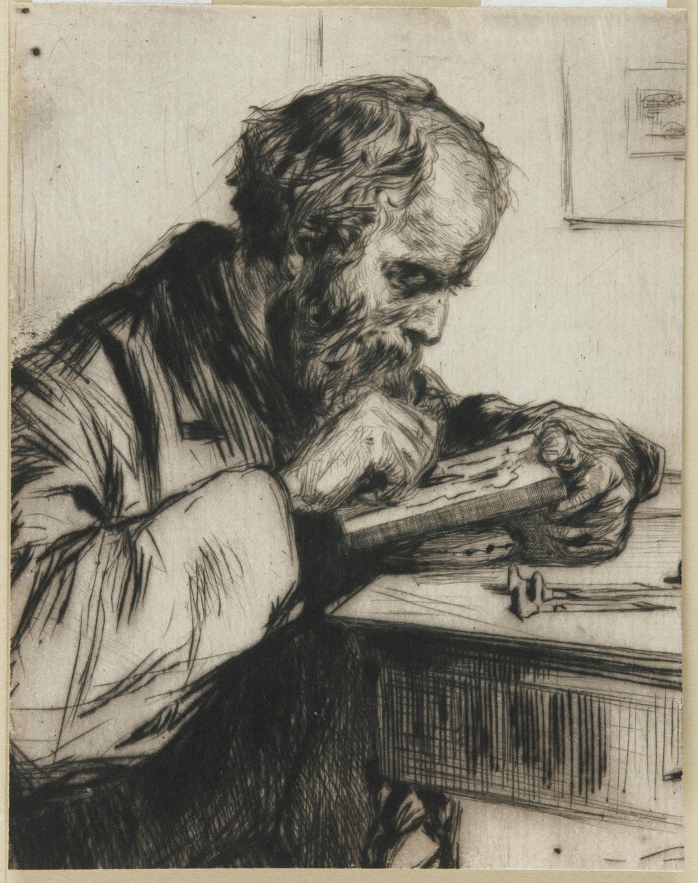 Riault (Trägravören) av James Abbott McNeill Whistler