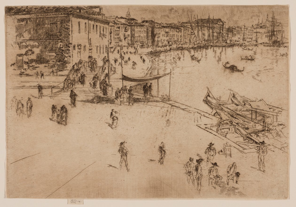 Riva, nr 2 av James Abbott McNeill Whistler