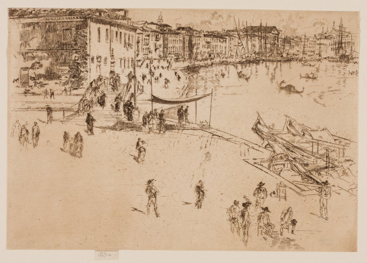 Riva, nr 2 av James Abbott McNeill Whistler