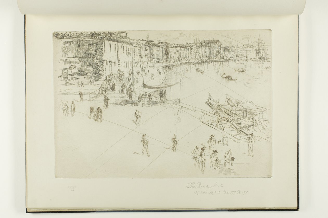 Riva, nr 2 av James McNeill Whistler