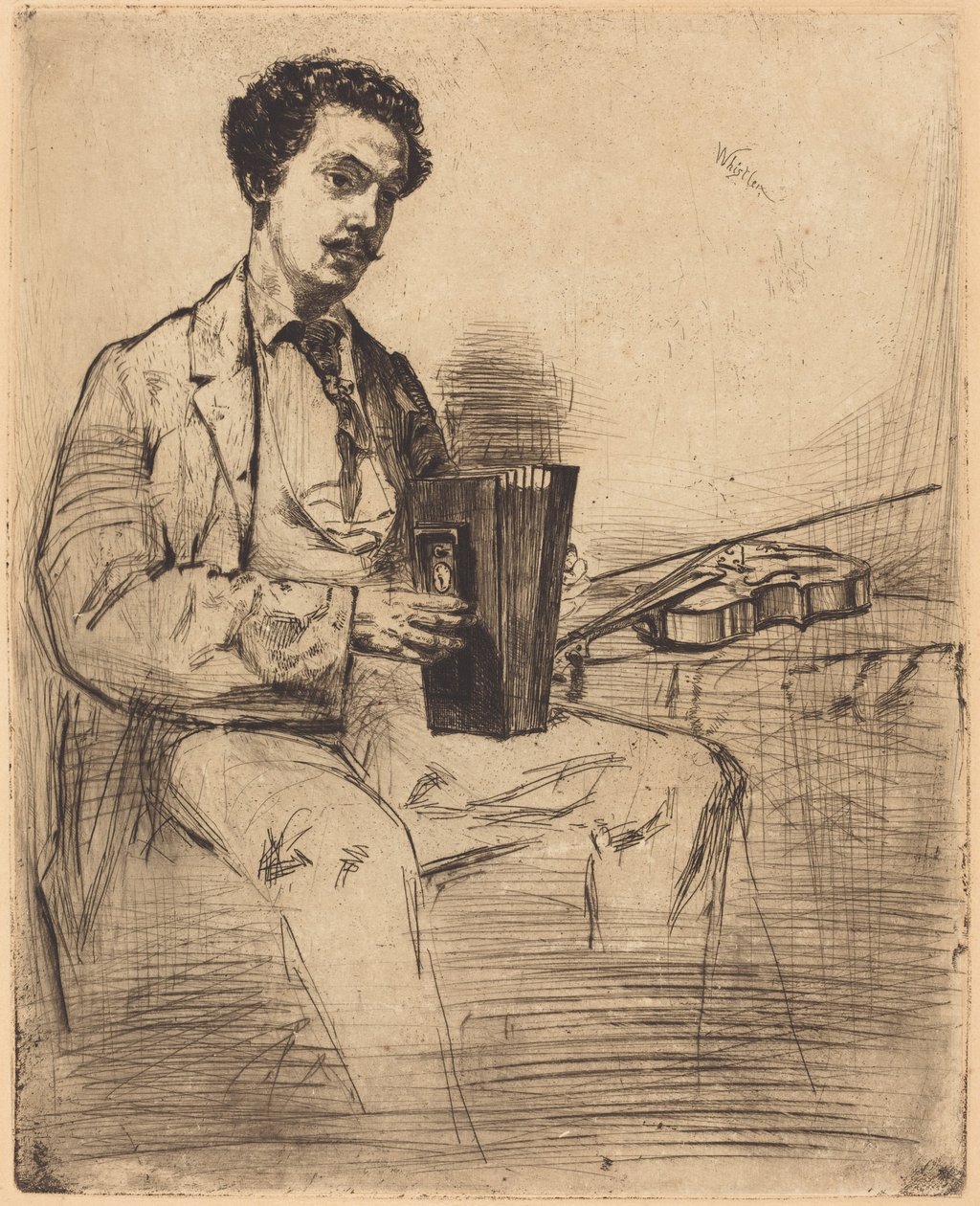 Ross Winans av James McNeill Whistler