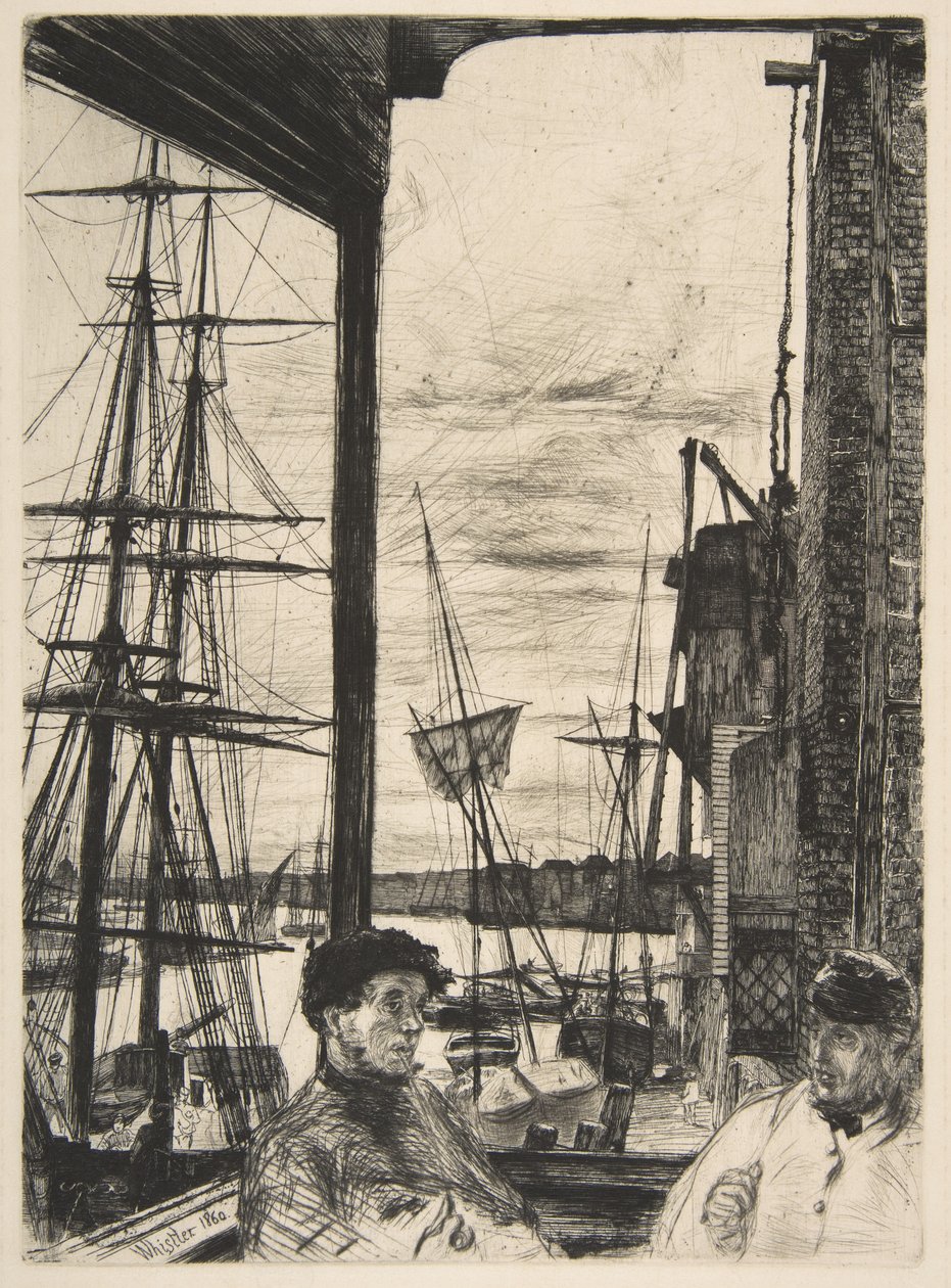 Rotherhithe (Wapping) av James McNeill Whistler