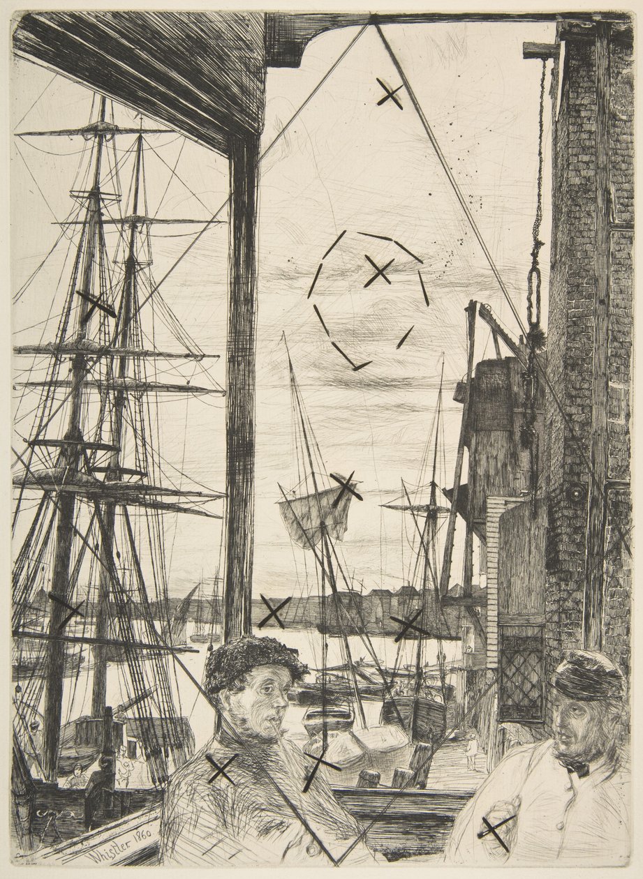 Rotherhithe (Wapping) av James McNeill Whistler