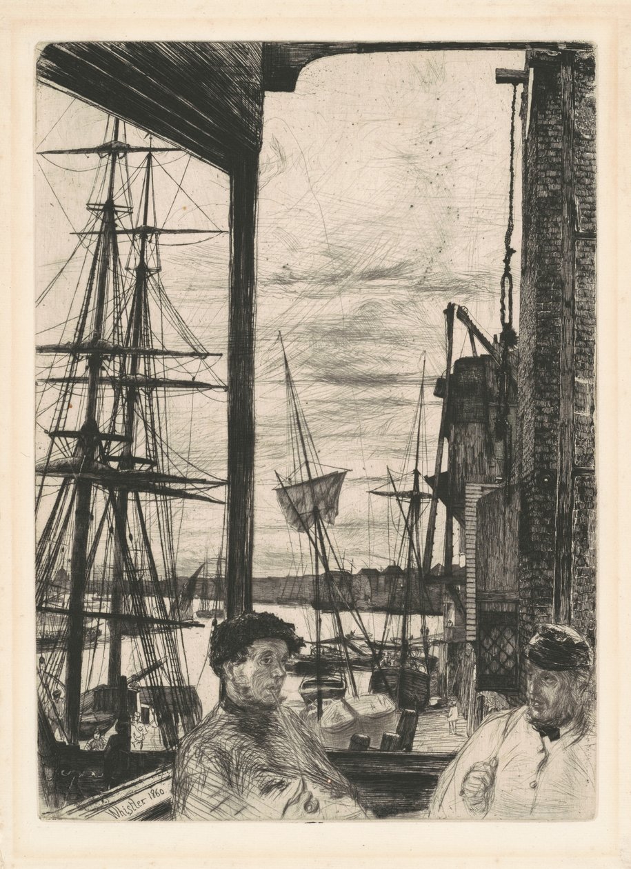 Rotherhithe av James McNeill Whistler