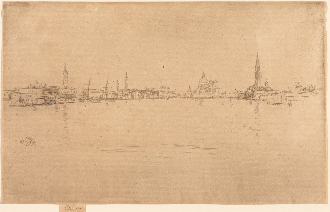 Salut i gryningen av James McNeill Whistler