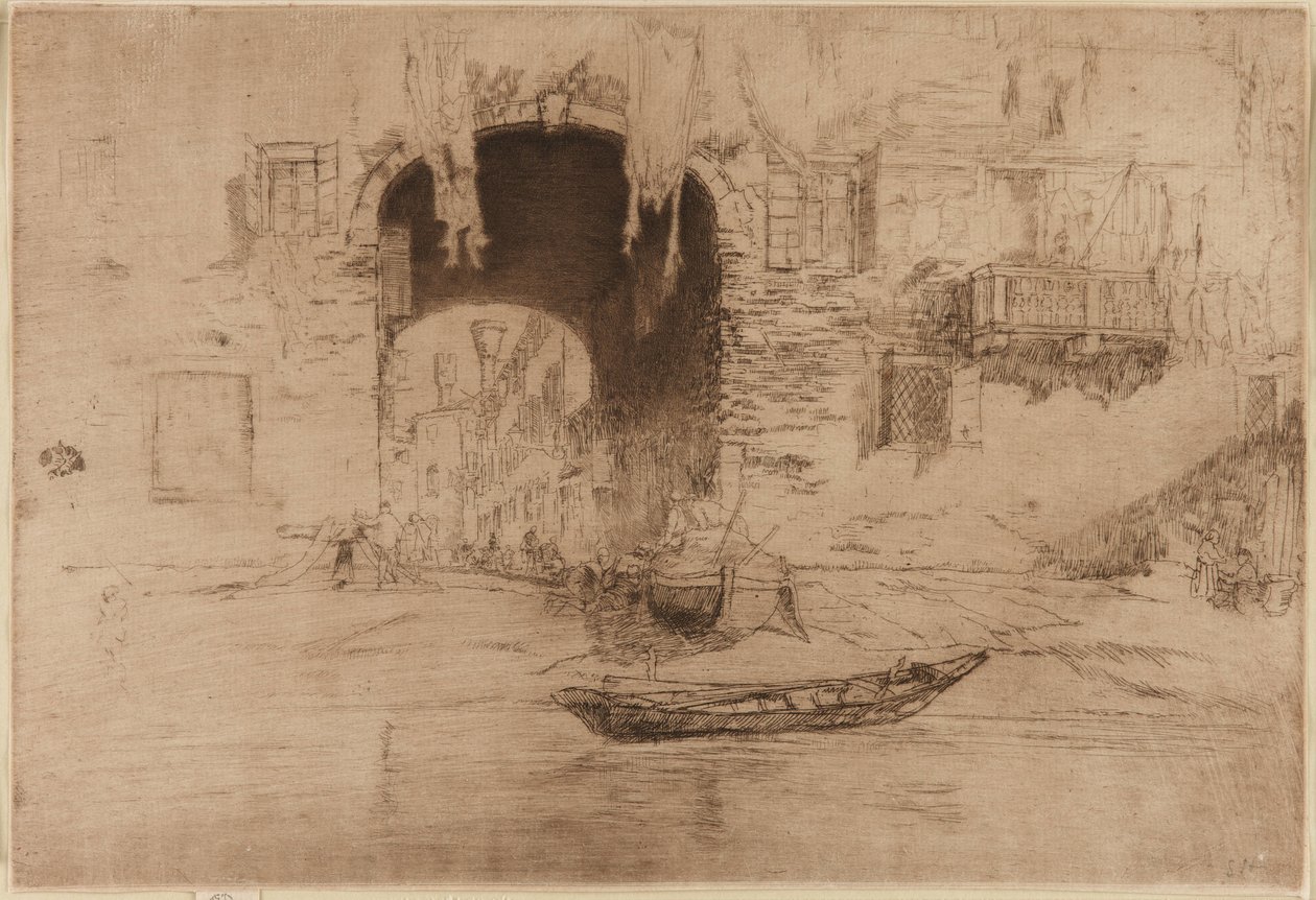 St Blaise av James Abbott McNeill Whistler