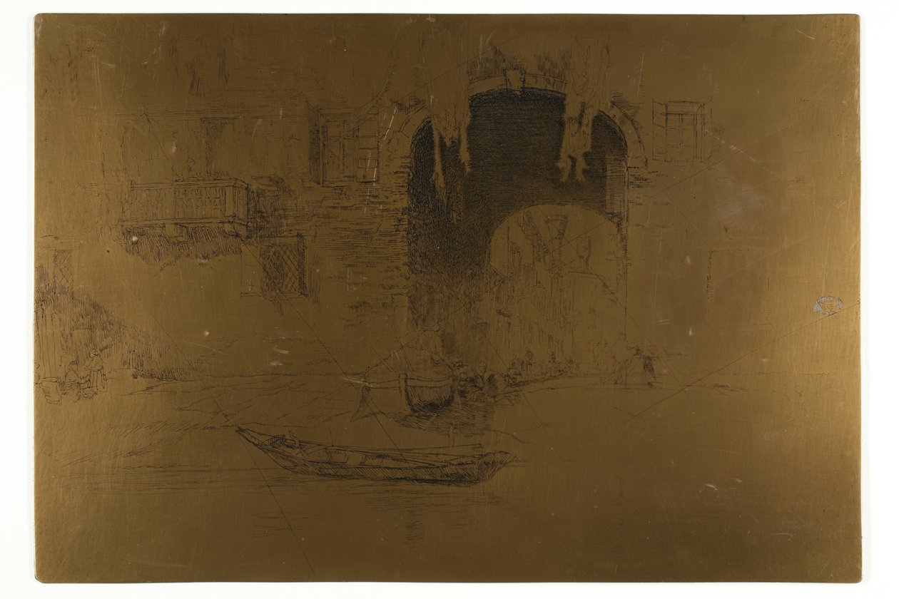 Saint Blaise av James McNeill Whistler