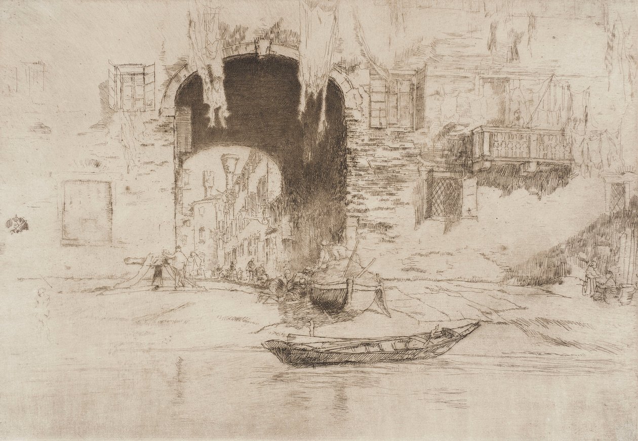 San Biagio av James McNeill Whistler