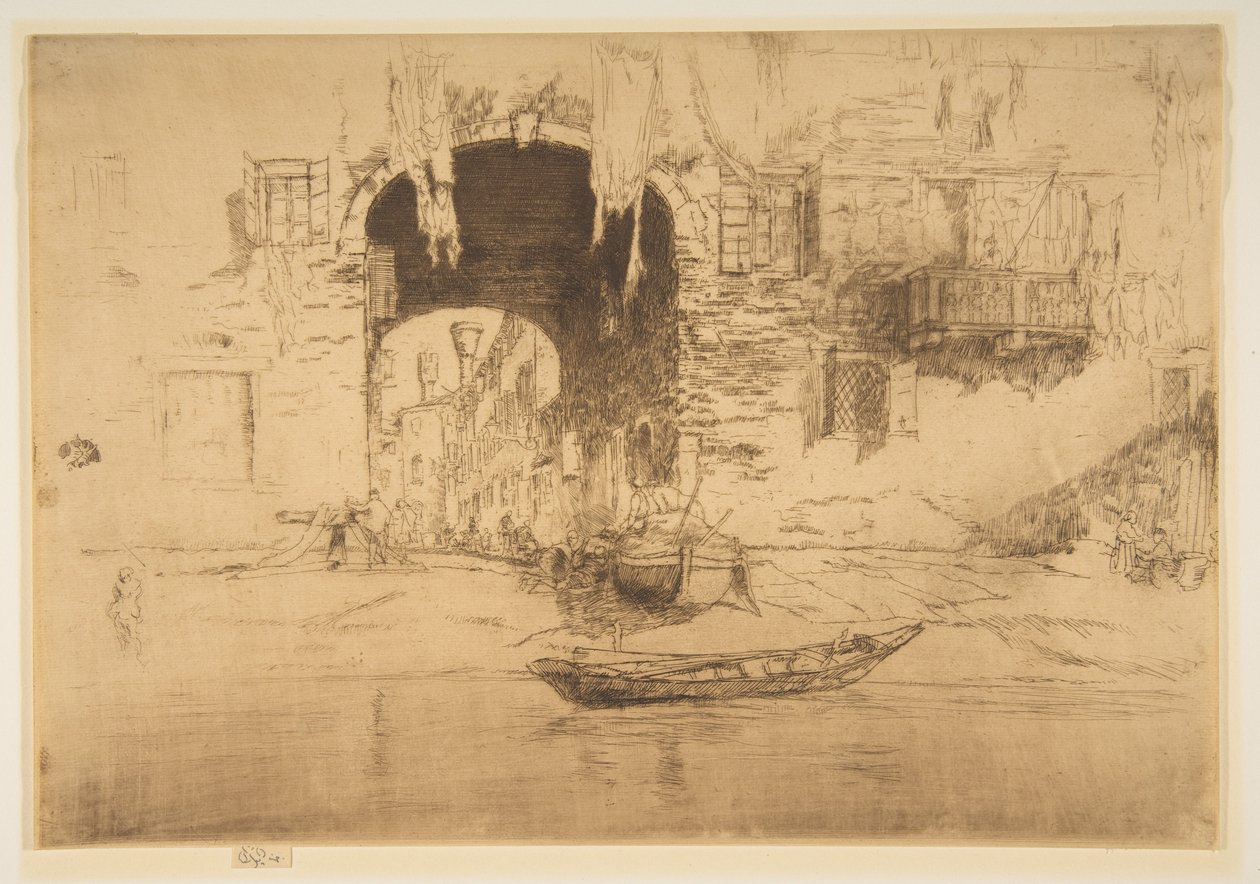 San Biagio av James McNeill Whistler