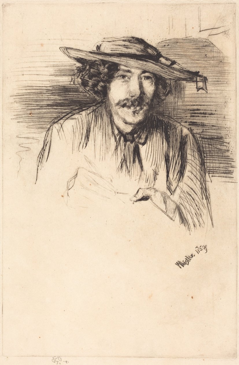 Självporträtt av James McNeill Whistler