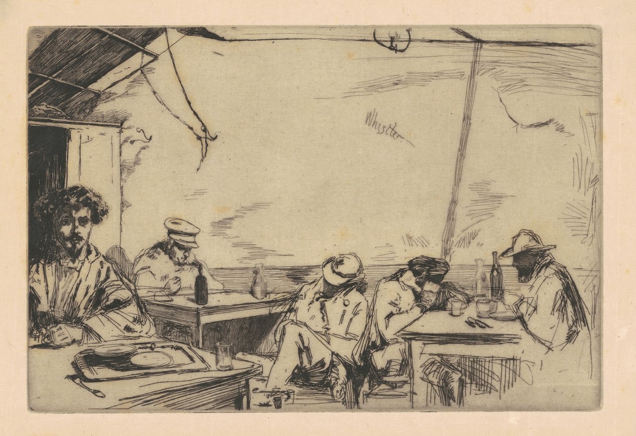 Tre-sous-soppa av James McNeill Whistler