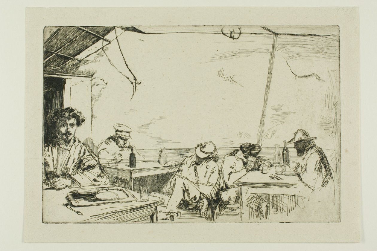 Soup for three sous (Soup for three sous) av James Abbott McNeill Whistler