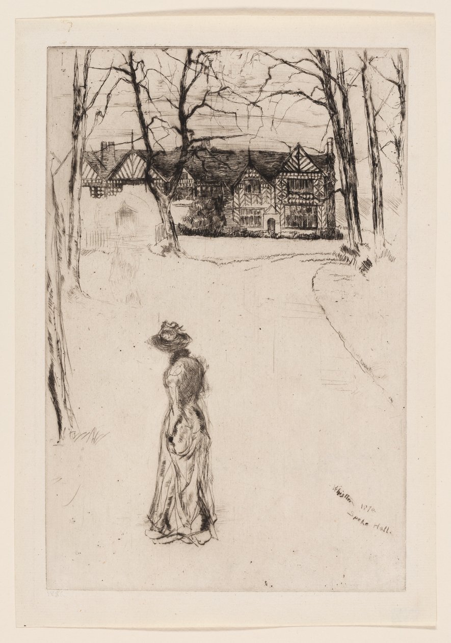 Speke Hall: Avenyn av James Abbott McNeill Whistler