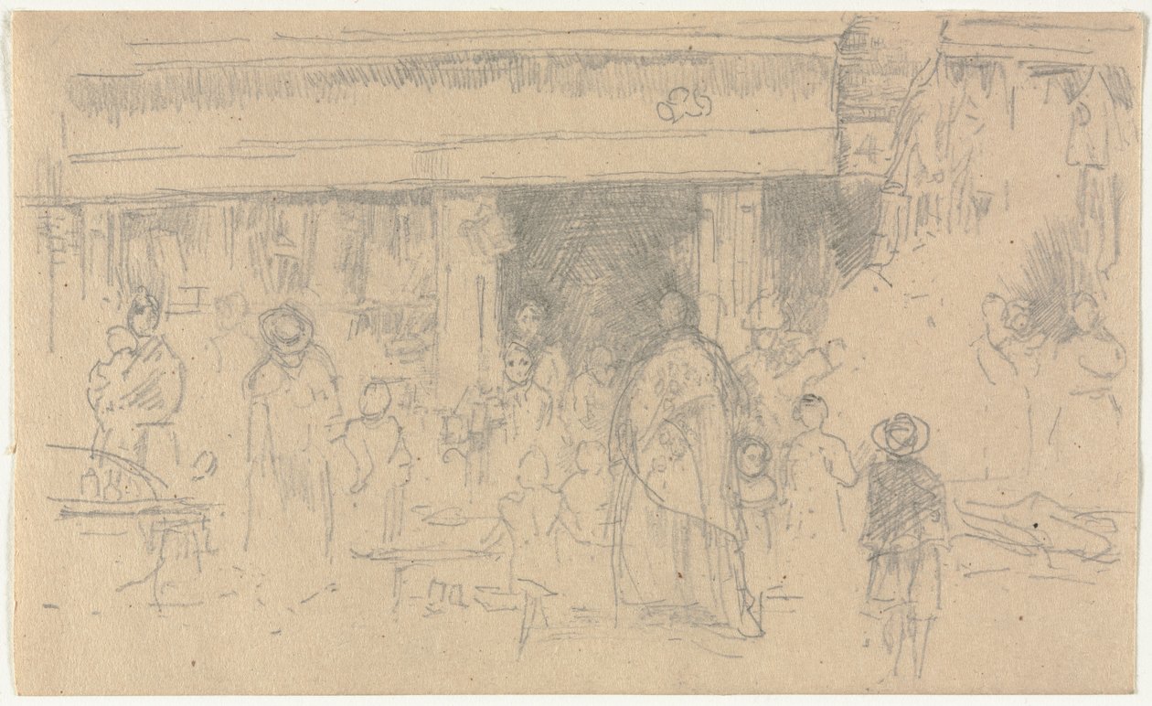 Gatubild av James McNeill Whistler