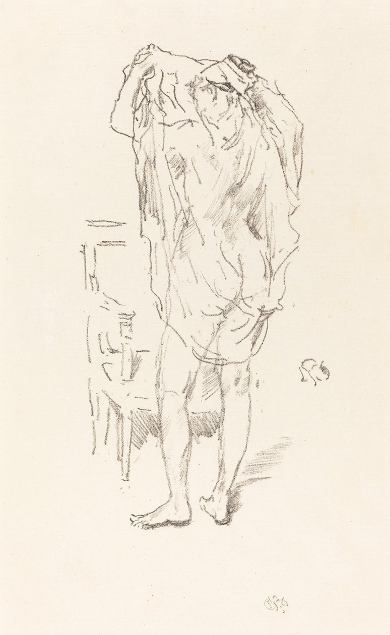 Studie av James Abbott McNeill Whistler