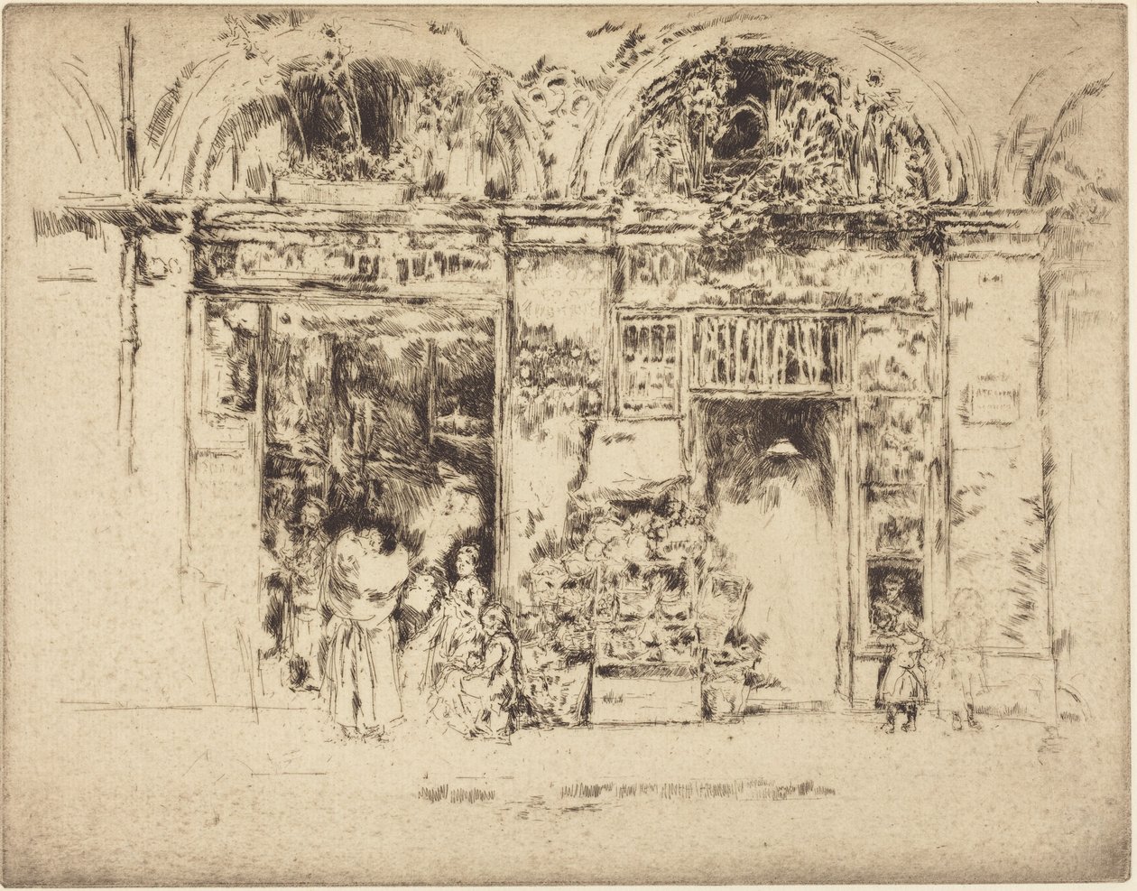 Solrosor, Rue des Beaux-Arts av James McNeill Whistler