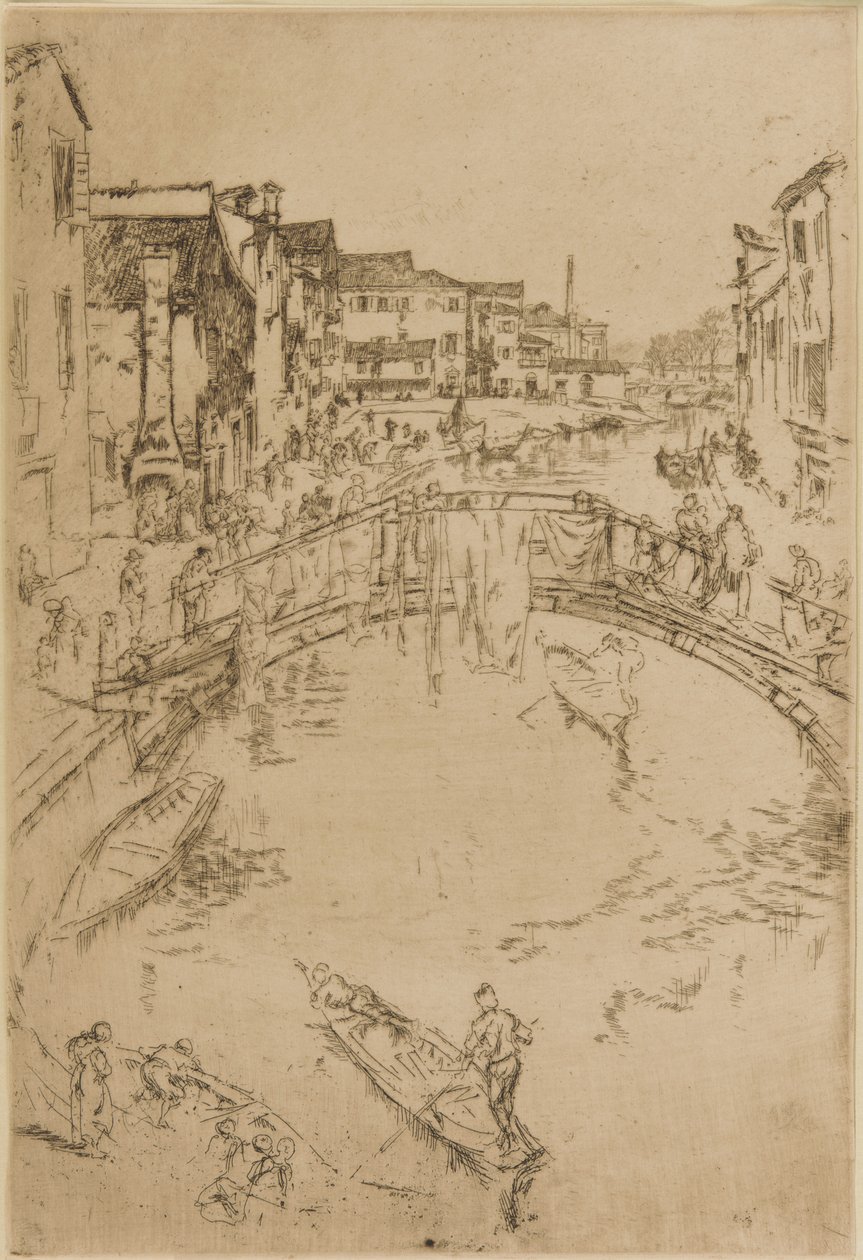 Bron, Santa Marta av James Abbott McNeill Whistler