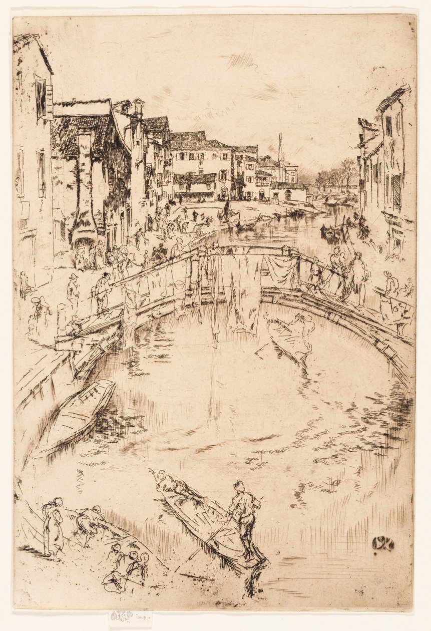 Bron, Santa Marta av James Abbott McNeill Whistler