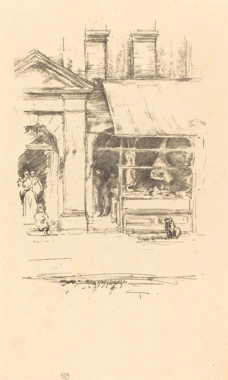 Slaktarens hund av James Abbott McNeill Whistler