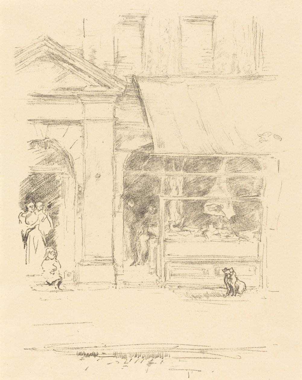 Slaktarens hund av James Abbott McNeill Whistler