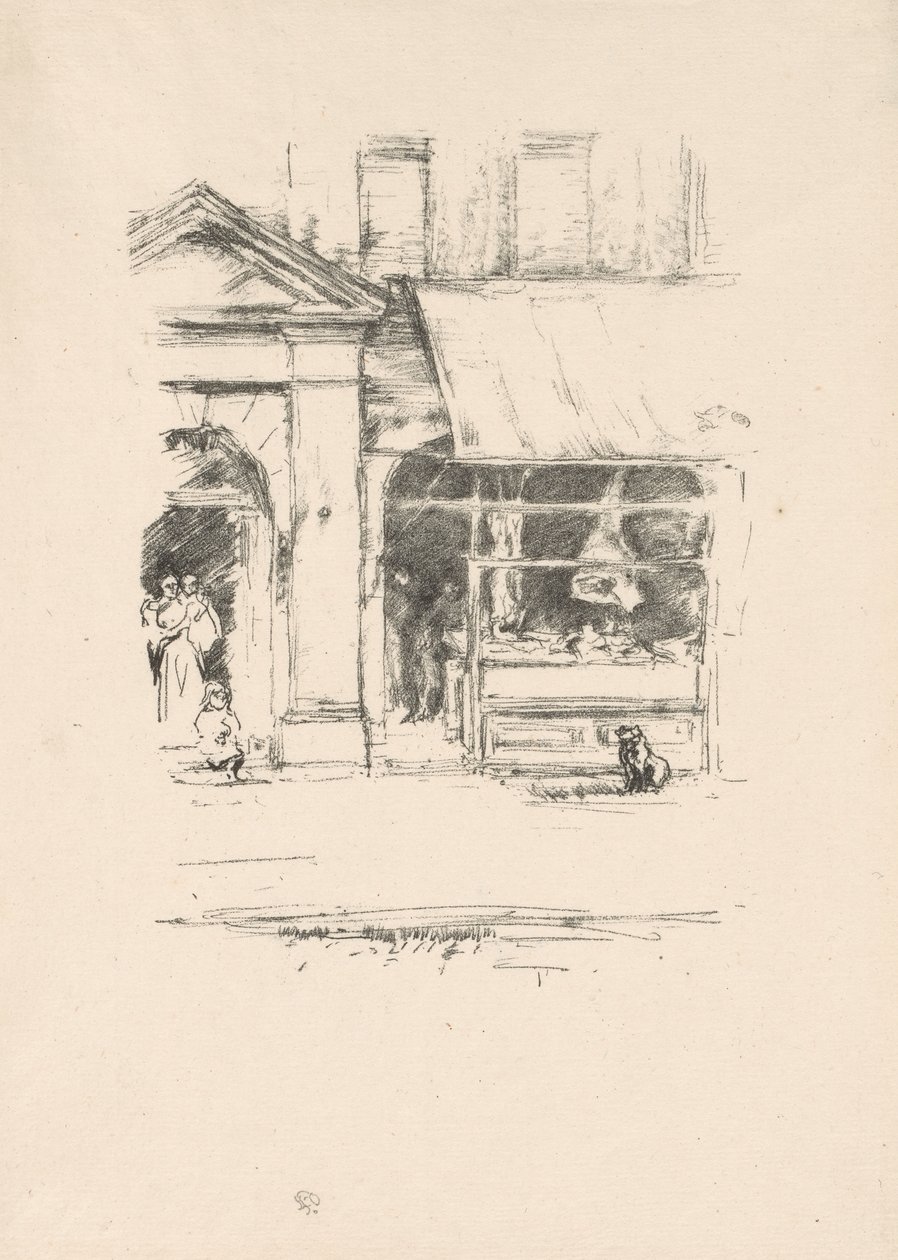 Slaktarens hund av James McNeill Whistler