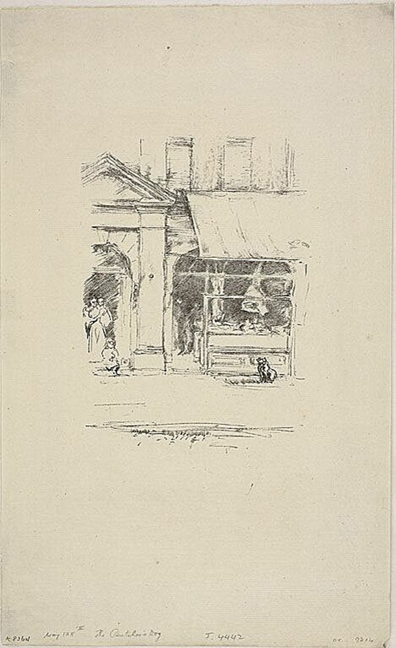 Slaktarens hund av James McNeill Whistler