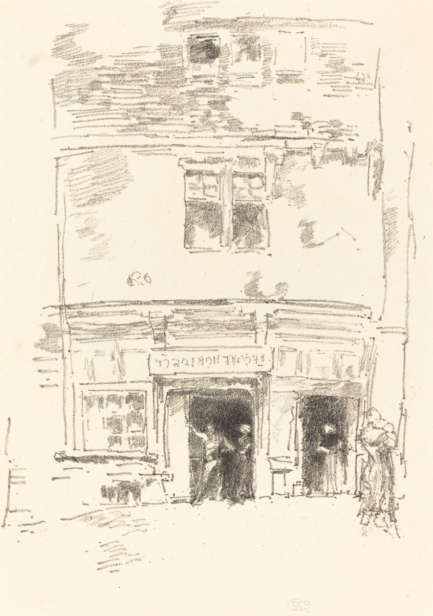 Klockmakarna, Paimpol av James Abbott McNeill Whistler