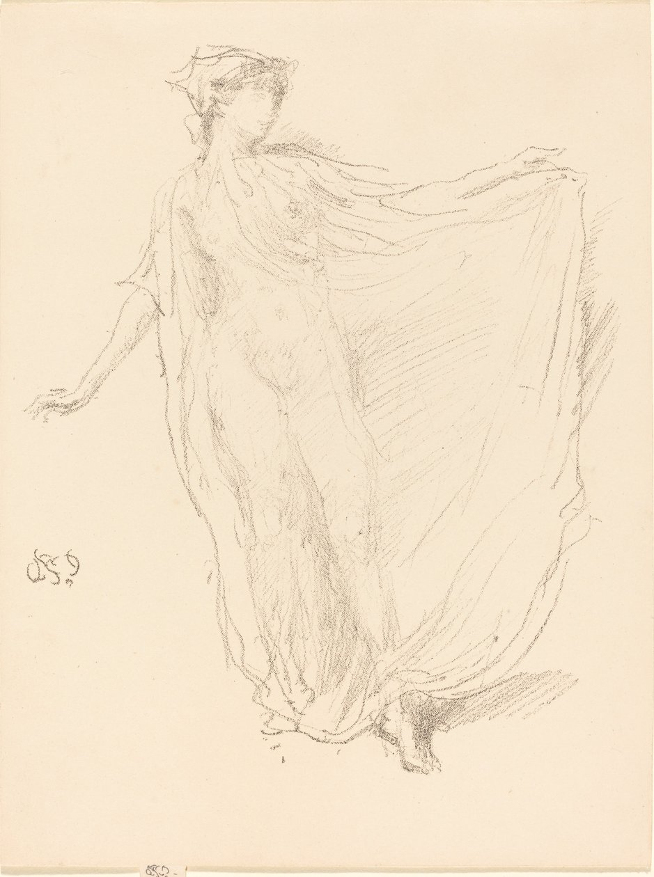 Den dansande flickan av James Abbott McNeill Whistler