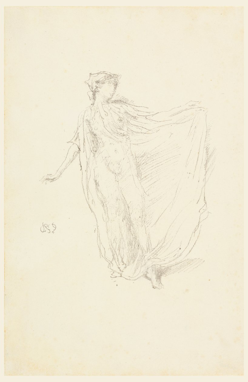 Den dansande flickan av James Abbott McNeill Whistler