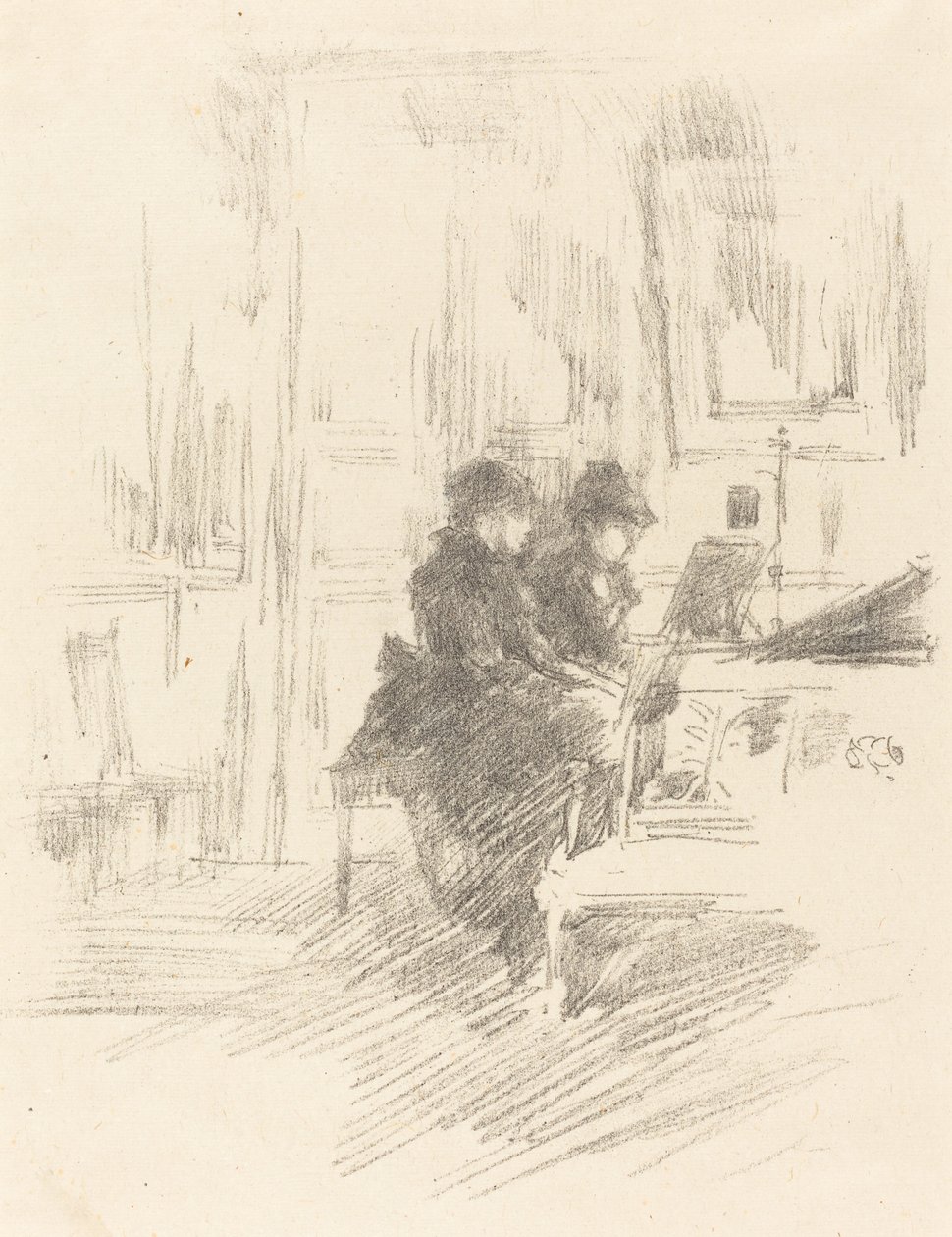 Duetten, nr 2 av James Abbott McNeill Whistler
