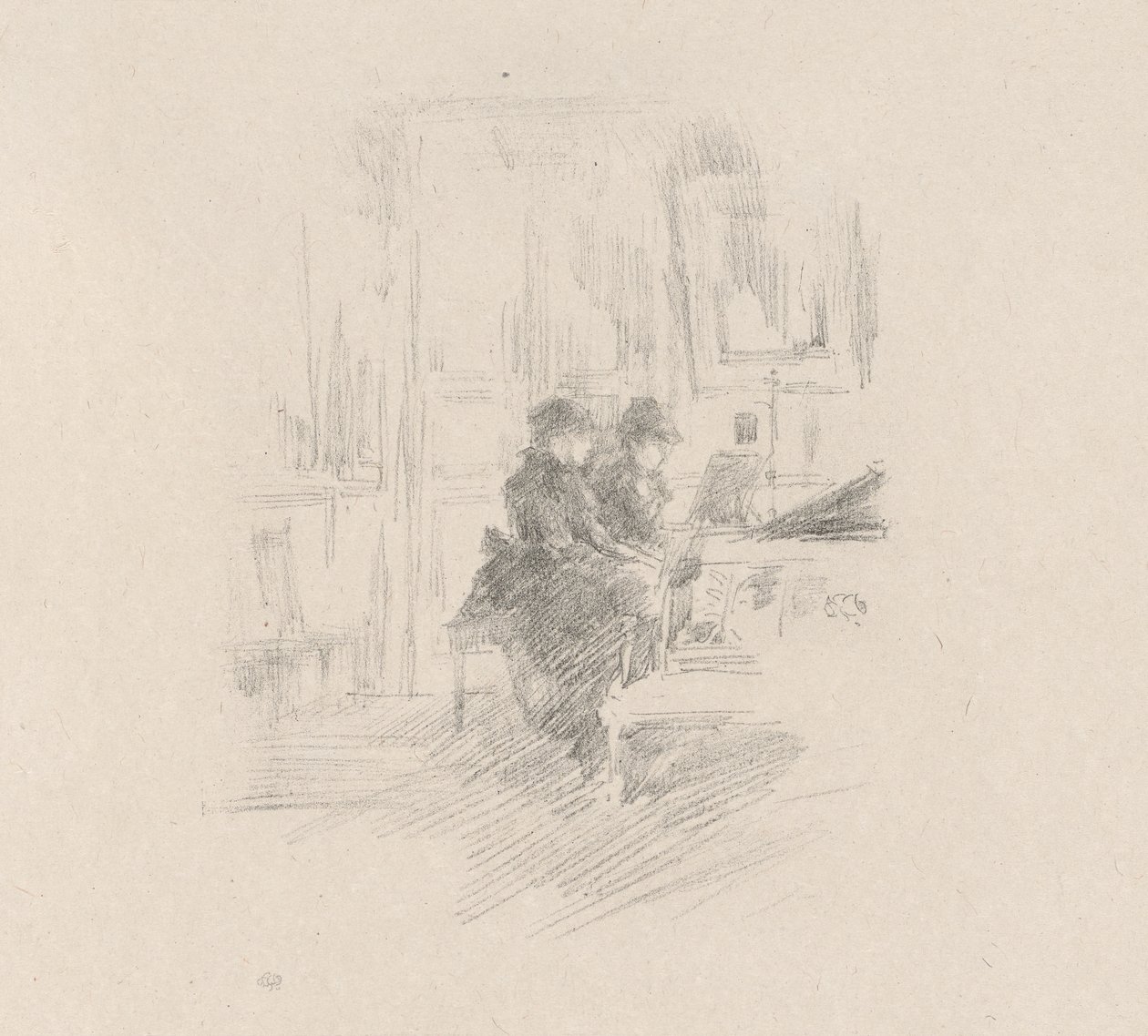 Duetten, nr 2 av James Abbott McNeill Whistler