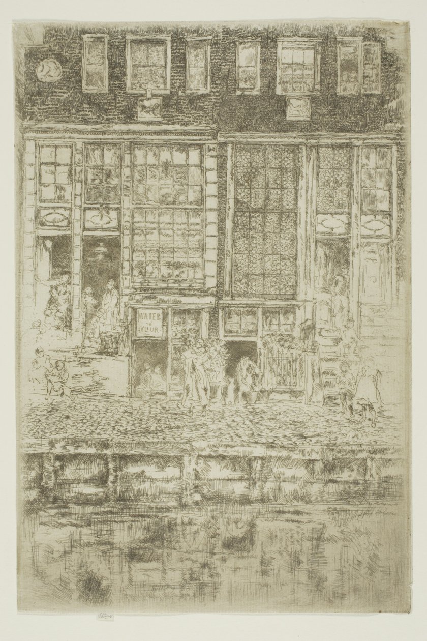 Den broderade gardinen av James Abbott McNeill Whistler