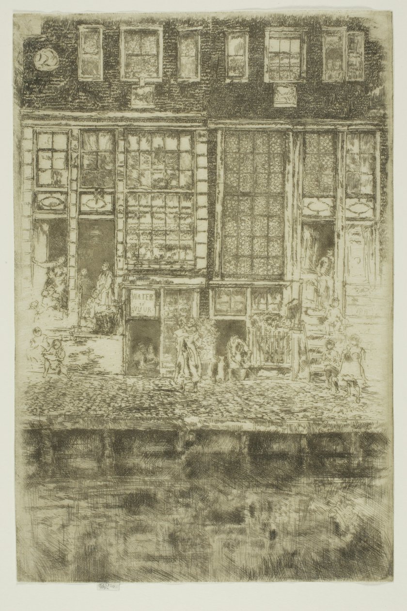 Den broderade gardinen av James McNeill Whistler