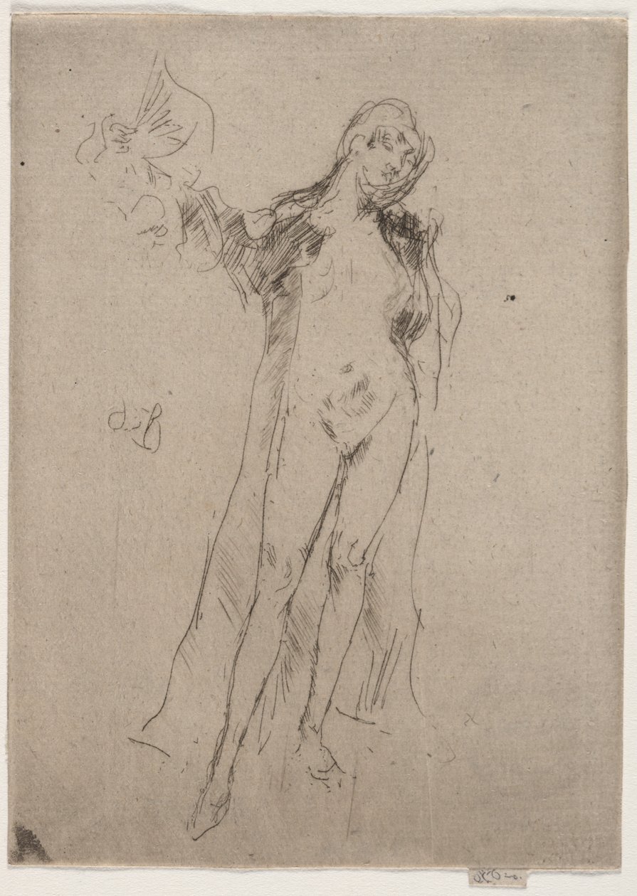 Fläkten (modell nr 3) av James McNeill Whistler