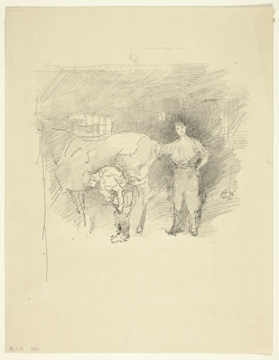 Hovslagarna av James Abbott McNeill Whistler