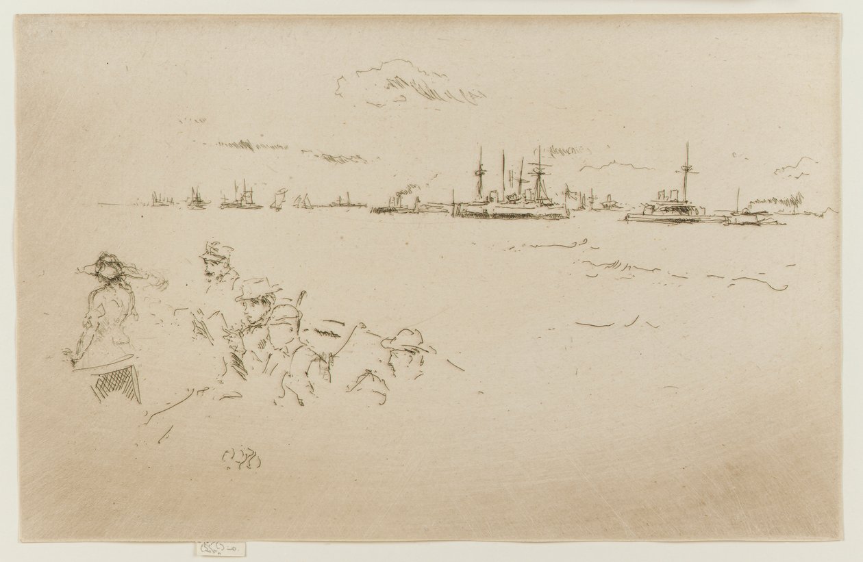 Flottan: Övervakare av James Abbott McNeill Whistler