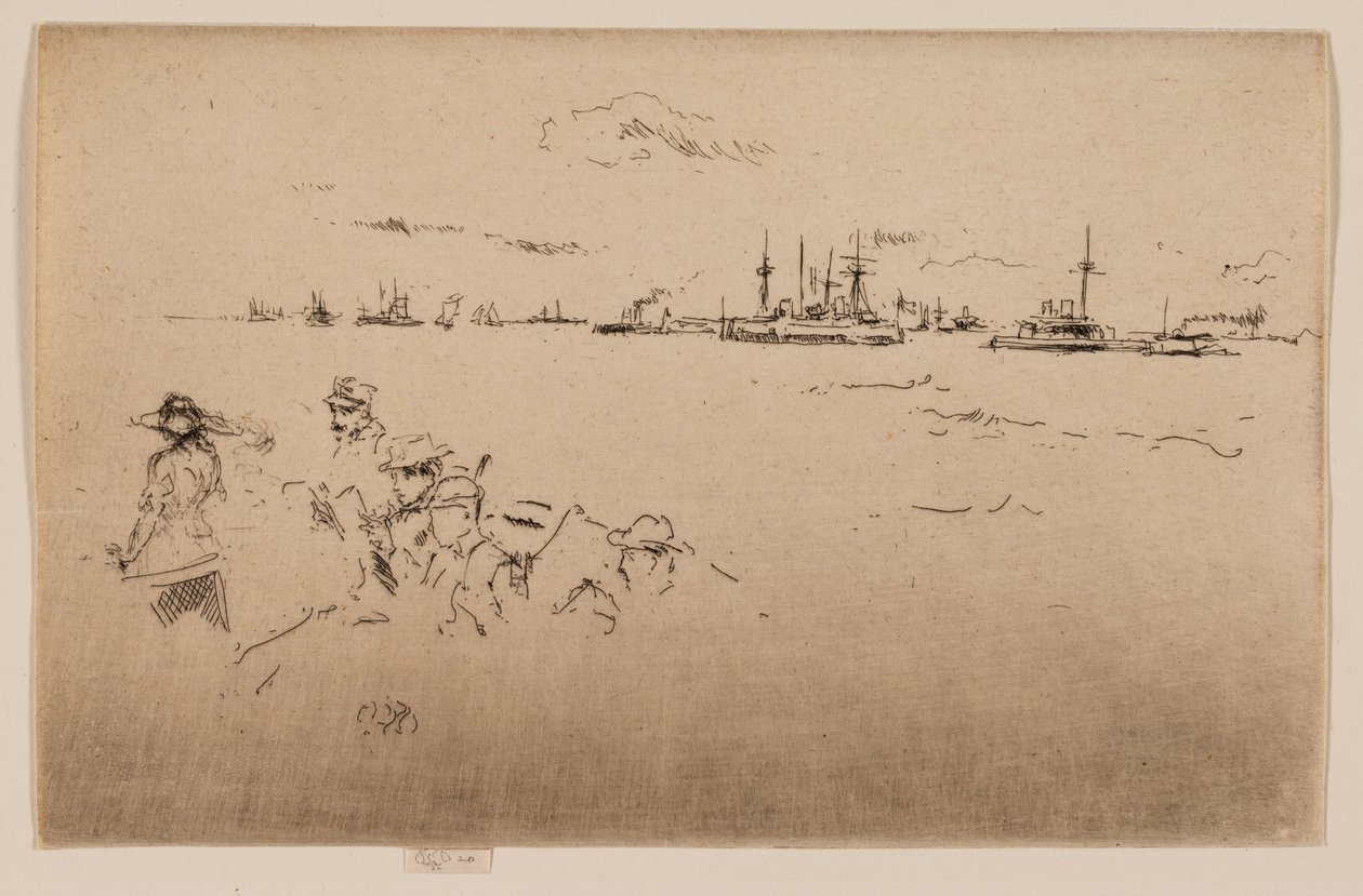 Flottan: Övervakare av James Abbott McNeill Whistler