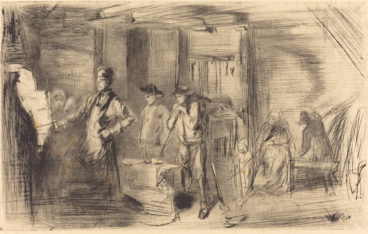 Smedjan av James Abbott McNeill Whistler