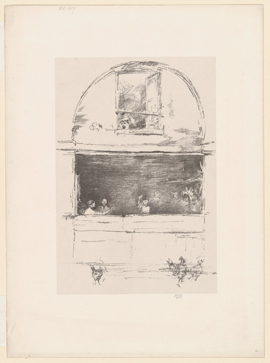 Smedjan, Passage du Dragon av James Abbott McNeill Whistler