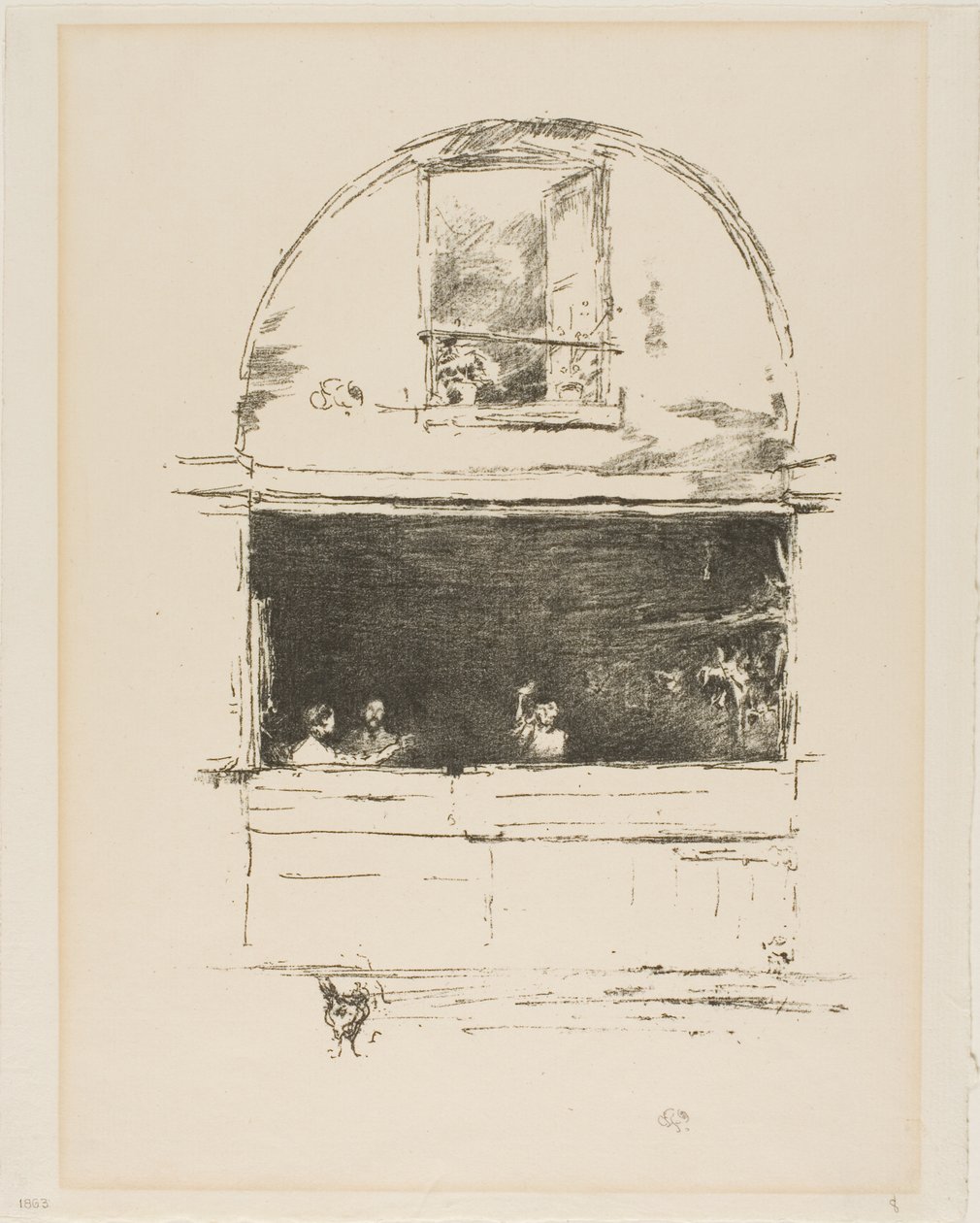 Smedjan, Passage du Dragon av James Abbott McNeill Whistler