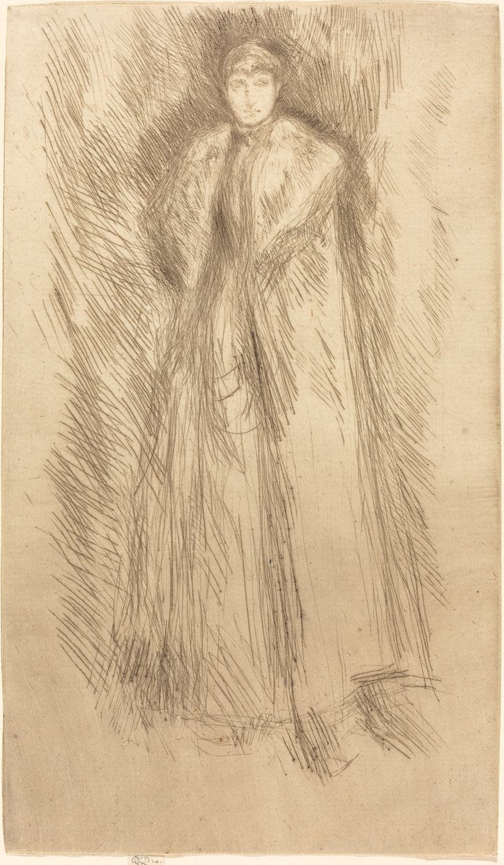 Pälsmanteln av James Abbott McNeill Whistler