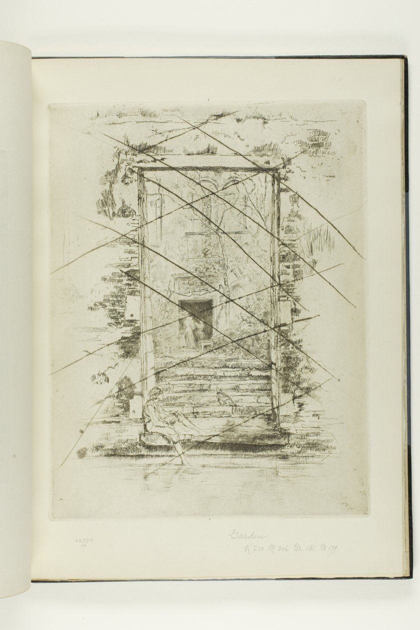 Trädgården av James McNeill Whistler