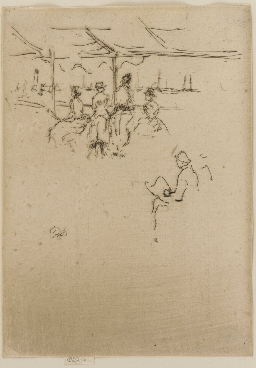 Landningsplatsen, kor av James Abbott McNeill Whistler